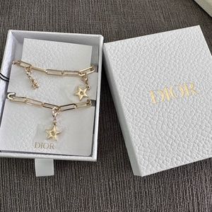 Dior Gold Phone Charm/Bracelet